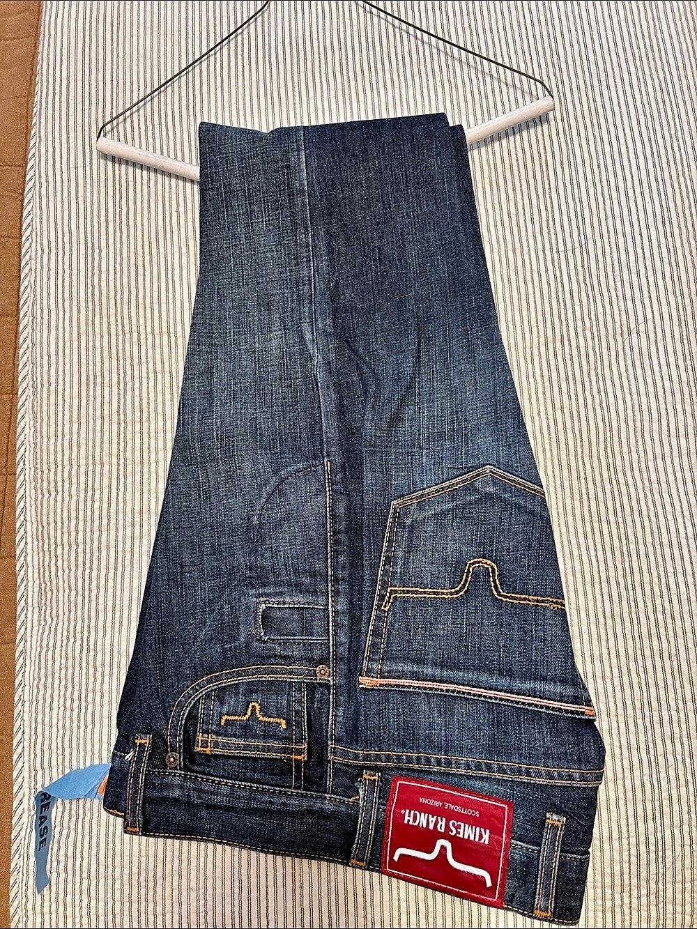 Kimes Ranch Rogers Boot Cut Jeans in Blue Waist 29/32